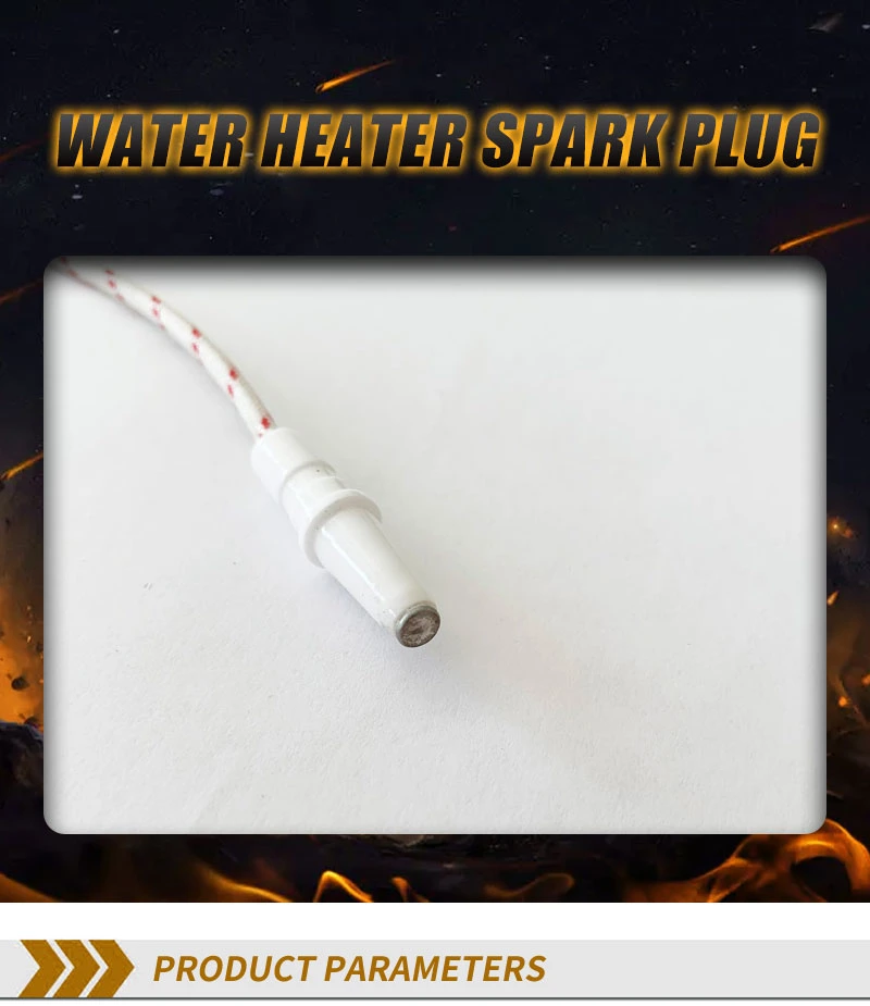 in Stock Factory Supply High Temperature Resistance 95% Alumina Ceramic Spark Plug Ceramic Ignition Needle Water Heater Spark Plug