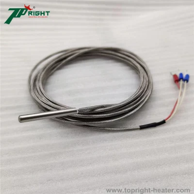 Ready to Ship 4 Wires PT100 Thermocouple Sensor